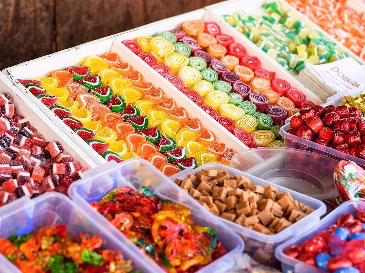 Golden batch homemade sweets